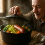 Une potée lorraine rassemble porc, saucisse fumée, chou et légumes racines, pour introduire ce guide de recettes et ses variantes.