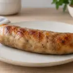 Andouillette prĂȘte Ă ĂȘtre servie : lâarticle traite de son rĂ©chauffage Ă lâeau, sans durĂ©e Ă©tablie et selon le statut du produit.